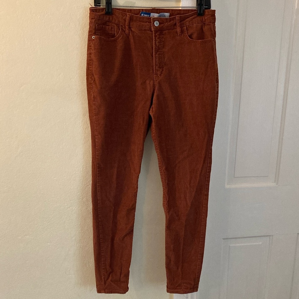 Old Navy Burnt Orange Corduroy Pants